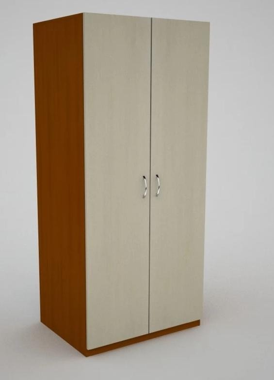 Шафа гардеробна FLASHNIKA MEBEL 2-дверна, Ш-31(600), вільха ДСП, 600/325/1850